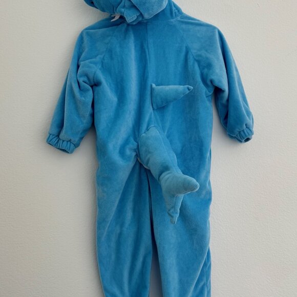 Blue Baby Shark Onesie Costume size 18-24 Month - Picture 5 of 6